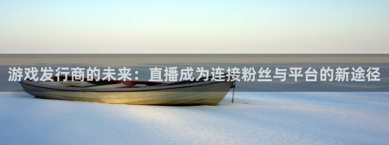 亿万28官网注册平台怎么注册的：游戏发行商的未来：直播成为连接粉丝与平台的新途径