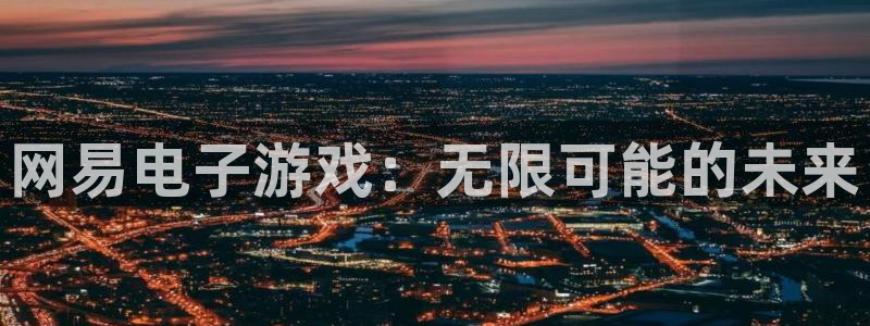 亿万28官网注册平台怎么注册账号：网易电子游戏：无限可能的未来