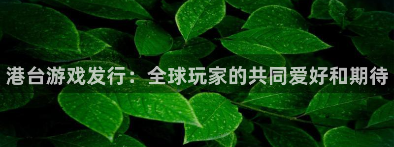 亿万28官网客服电话是多少：港台游戏发行：全球玩家的共同爱好和期待